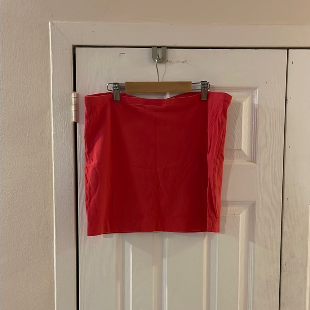 H&M Mini Pencil Skirt Size Large In Vibrant Res